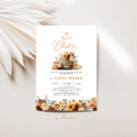 Her Next Chapter Fall Bridal Shower Invitation