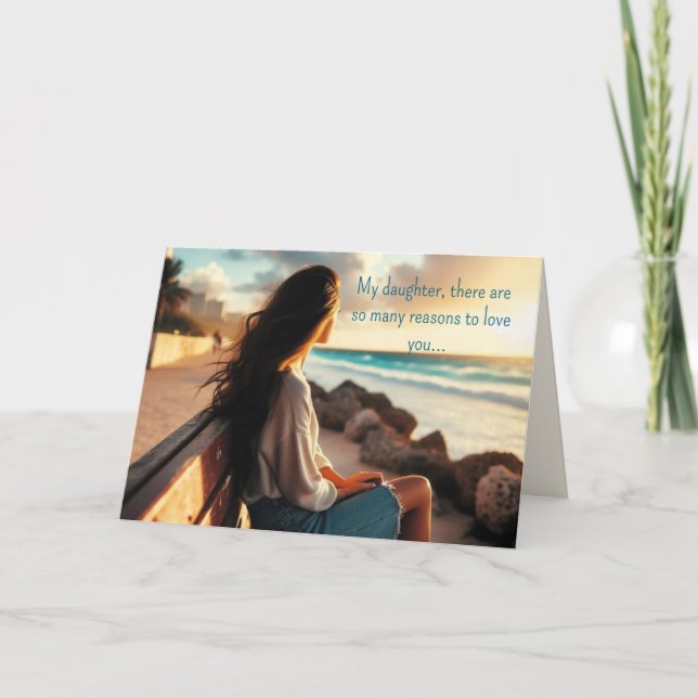 HER OWN PERSON DAUGHTER BIRTHDAY CARD (Front)