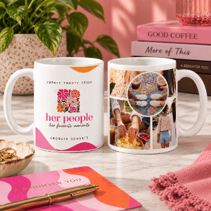 Her People Personalised Photo Collage Mug