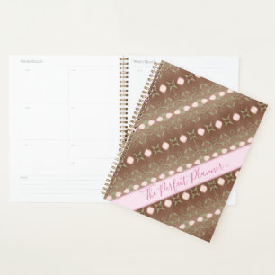 Her Perfect Planner With Pink Accents