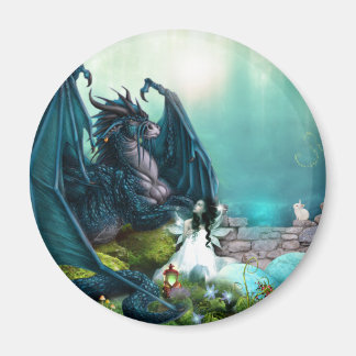 Her Pet Fantasy Dragon and Fairy Magnet