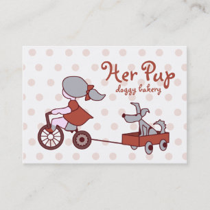 Her Pup Chubby Punch & Business Card