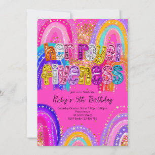 Her Royal Fiveness Birthday Invitation