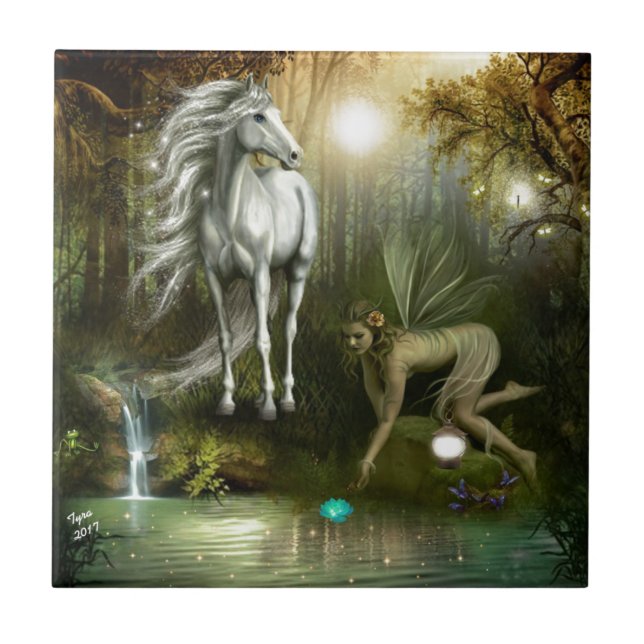 Her Secret Place Ceramic Tile (Front)