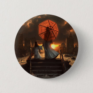 Her Silent Silhouette 6 Cm Round Badge