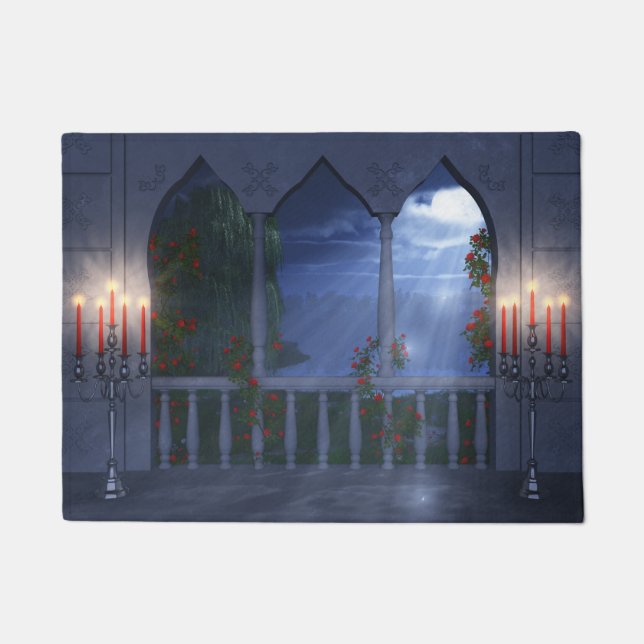 Her Silver Mantle Doormat (Front)