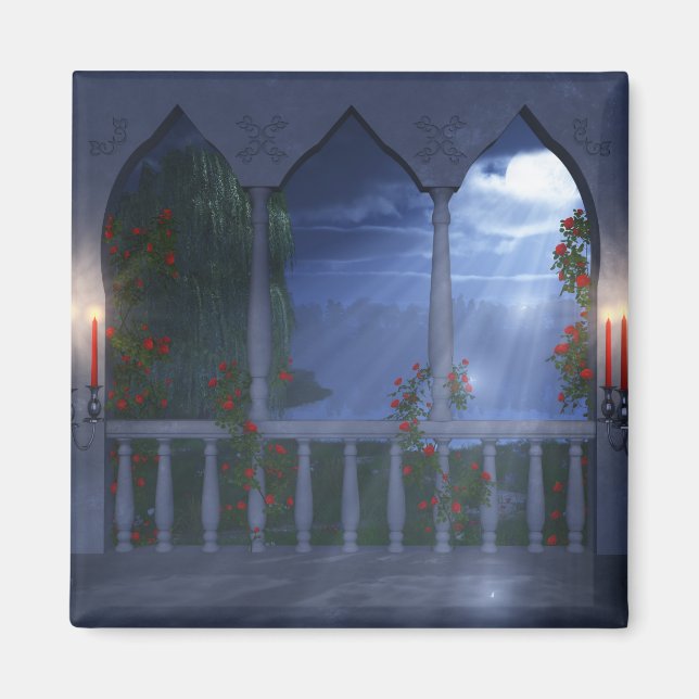 Her Silver Mantle Magnet (Front)