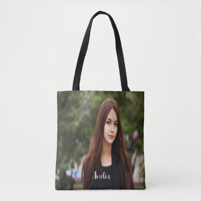 Her Story Starts Here: Personalised Tote for Girls (Front)