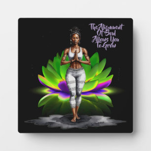 Her Wisdom Alignment Tabletop Plaque with Easel