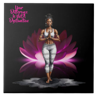 Her Wisdom Difference Ceramic Tile