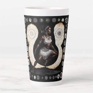 Her Wisdom Spiritual Warrior Latte Mug