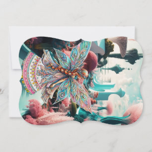 Her World Of Magical Wonder Flat Card