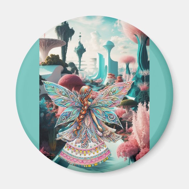 Her World Of Magical Wonder Magnet (Front)