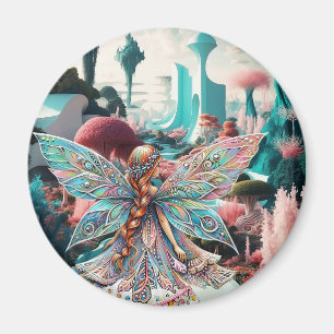 Her World Of Magical Wonder Magnet