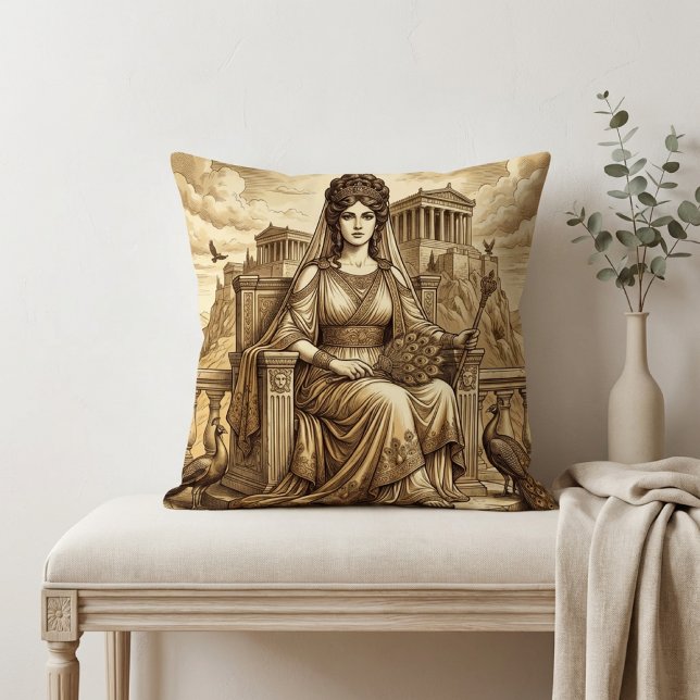 Hera Greek Goddess Cushion (Creator Uploaded)