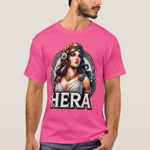 Hera Greek Goddess Mythology Ancient Greece T-Shirt