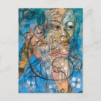 Hera, Infinity Dots by After Francis Picabia Announcement Postcard