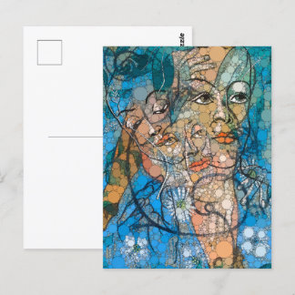 Hera, Infinity Dots by After Francis Picabia Postcard