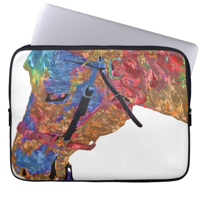 Hera the Horse Laptop Sleeve (Front)