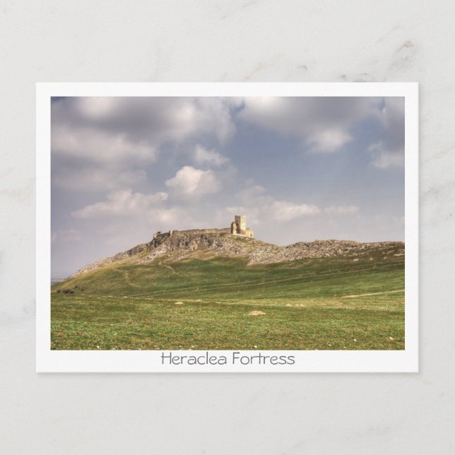 Heraclea Fortress Postcard (Front)