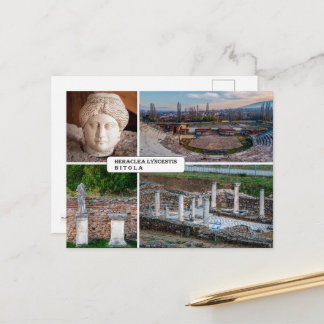 Heraclea Lyncestis - Bitola, Macedonia Postcard