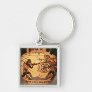 Heracles fighting Geryon Key Ring