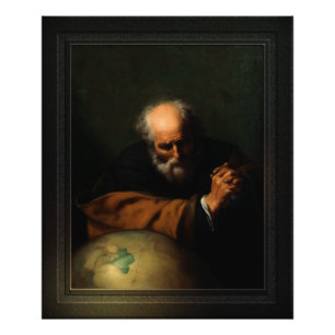 Heraclitus by Hendrick Bloemaert Photo Print