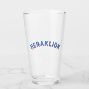 Heraklion, Greece Vintage Arch Glass