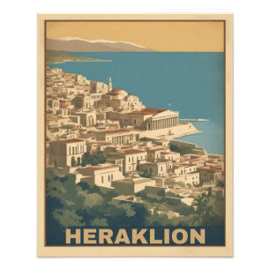 Heraklion, Iraklio. greece vocation Photo Print