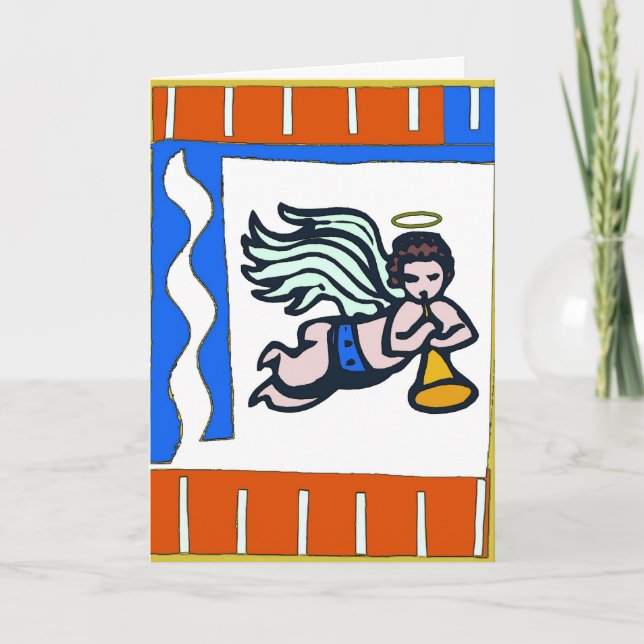 Herald Angel, add sentiments Card (Front)