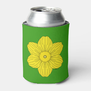 Heraldic Daffodil Can Cooler