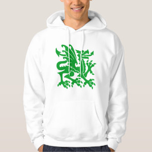 Heraldic Dragon 01 - Grass Green Hoodie