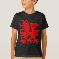 Heraldic Dragon 01 - Red