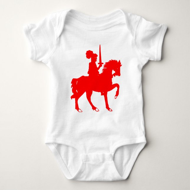 Heraldic Knight Baby Bodysuit (Front)