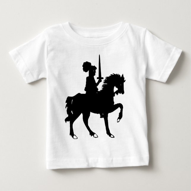 Heraldic Knight Baby T-Shirt (Front)