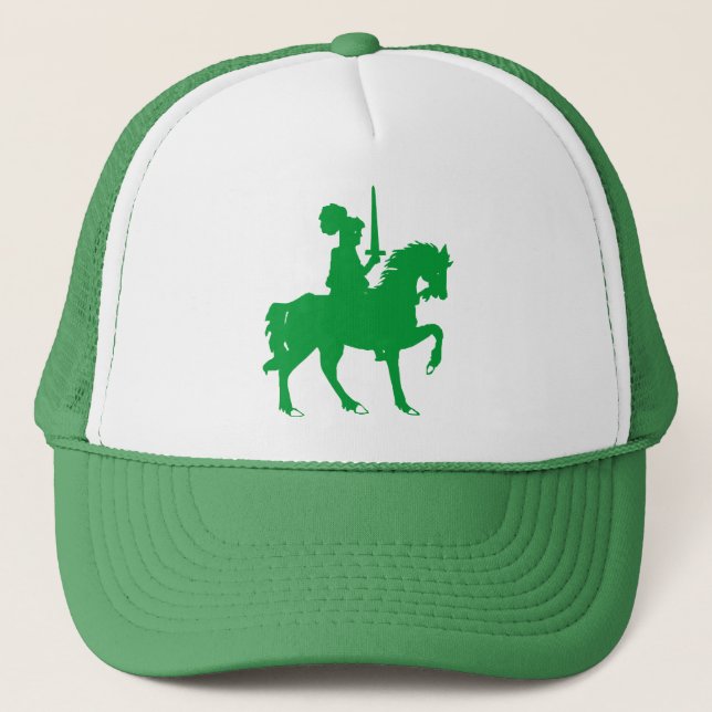Heraldic Knight Trucker Hat (Front)