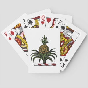Heraldic Pineapple Coat of Arms Crest Emblem - C Playing Cards