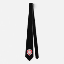 Heraldic Polish Eagle Tie