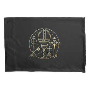 Heraldisches Symbol Papst Pillowcase