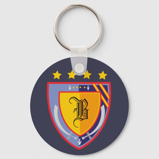 Heraldry Key Ring (Front)