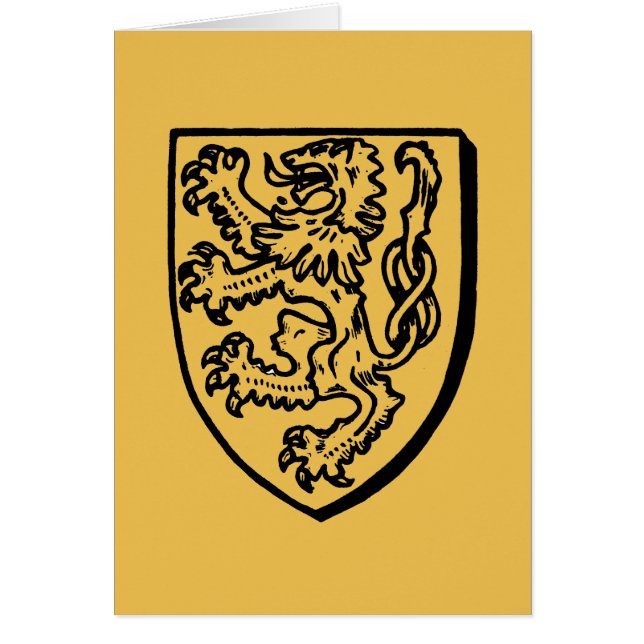 Heraldry: Lion (Front)