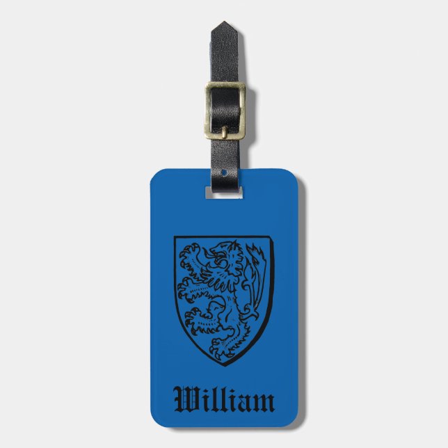 Heraldry Luggage Tag (Front Vertical)