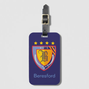 Heraldry Luggage Tag