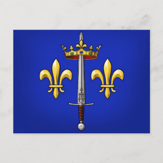 Heraldry of Joan of Arc Jeanne d'Arc Postcard