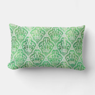 Heraldry With Crown And Flowers Lumbar Cushion