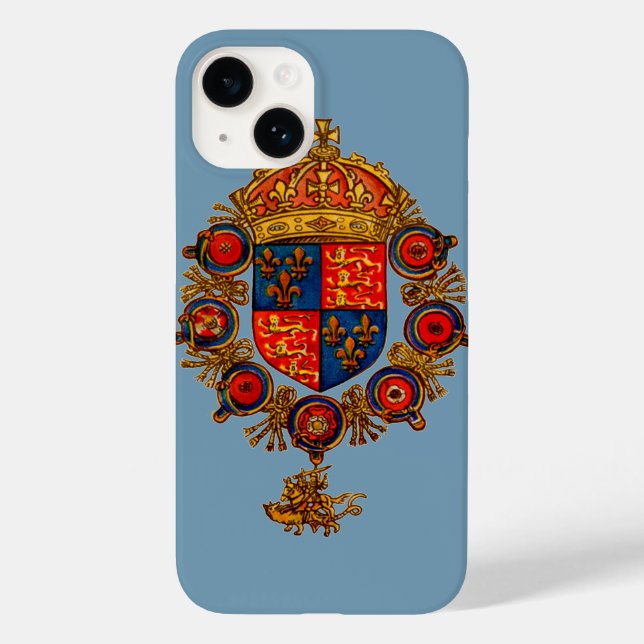 Heraldry with Crown  Case-Mate iPhone Case (Back)