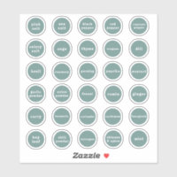 Herb and Spice Labels