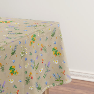 Herb garden apron tablecloth