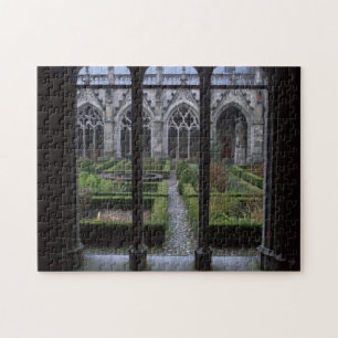 Herb garden, Dom church, Utrecht Jigsaw Puzzle