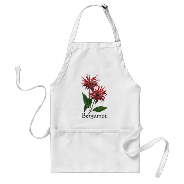 Herb Garden Series - Bergamot Standard Apron (Front)